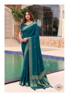 Purnima By Stavan Moss Georgette Weaving Jequarq Wholesale Saree In India